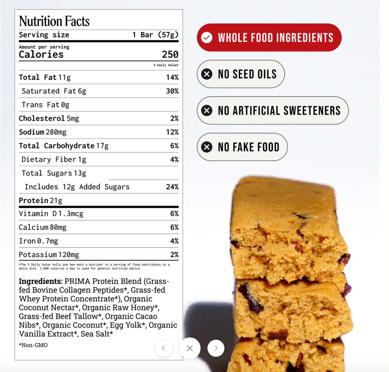 Prima Protein Bars image 3
